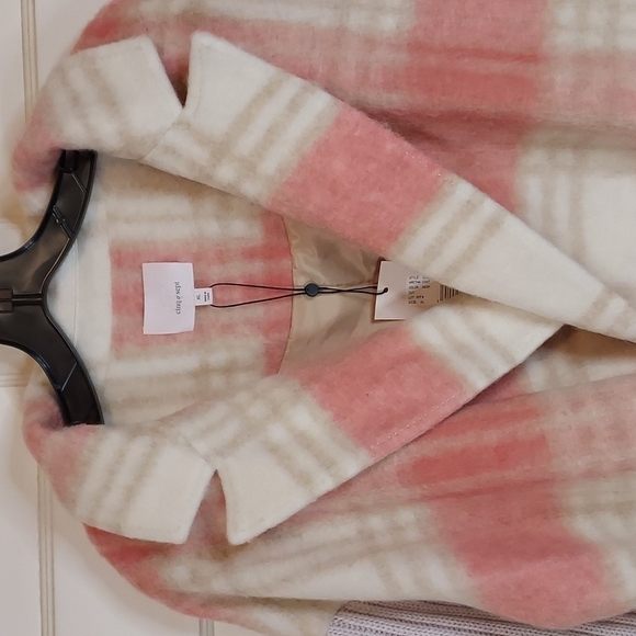 Cinq A Sept Aretha Coat Dark Salmon - Picture 5 of 12